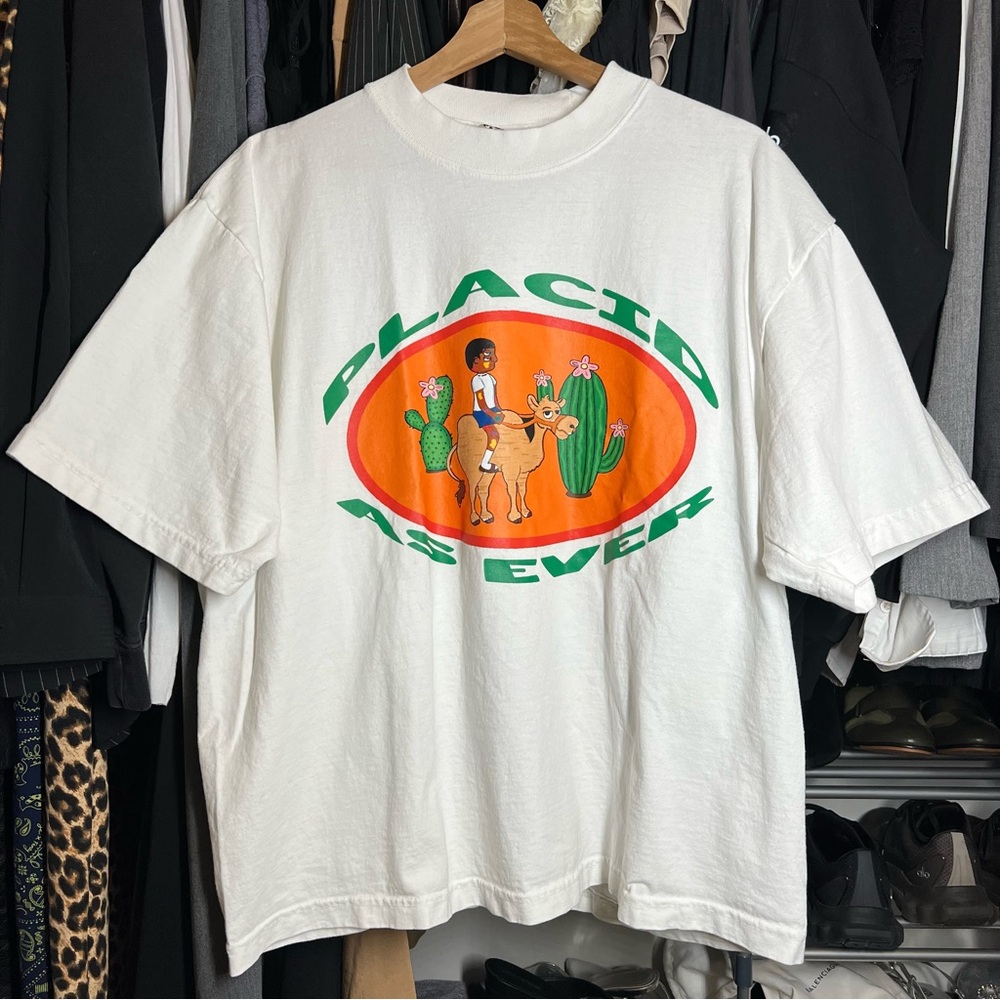 Heavyweight Cotton Tee with Graphic 100% Cotton